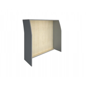 RIVA  А.РС-2 Стойка прямая 1200  1244x506x1150 мм /клен/металлик/