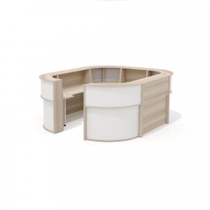 А-80+А-90 (x4)+А-140 (x2)+L-710 (х4) Стойка администратора /ясень Шимо/