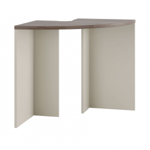 NLN36392503 Стол ресепшн угловой 75,4x75,4x74 /дуб шамони светлый/