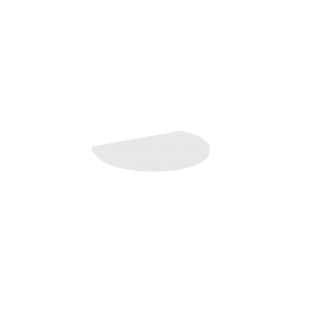 RIVA А. ПР-2.1 Приставка 600*400*22 /белый/