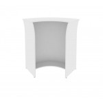 RIVA  А.РС-5 ХДФ Стойка угловая  950*950*1150 /белый/