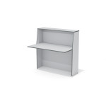 А-120 Стойка администратора 120*75*120 /светло-серый/