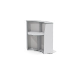 А-90 Стойка администратора 90*90*120 /светло-серый/