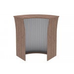 РС-5 Стойка угловая 950х950х1150 /ясень шимо/