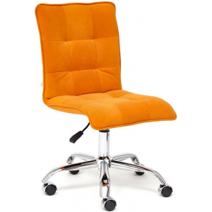 Кресло офисное «Zero» (флок, оранжевый 18)