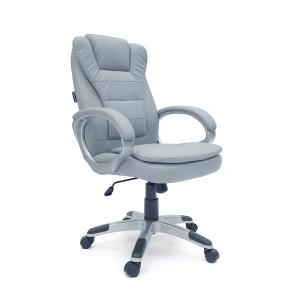 GY-2540 Кресло для руководителя экокожа+кожзам, серый