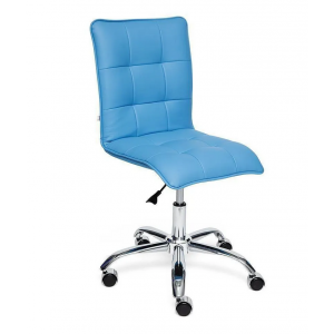 Кресло офисное «Zero» (к/зам, голубой 04-20)