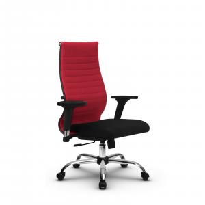 Кресло B 2b 19/2D Основание 17833,ткань черный/красный,CH