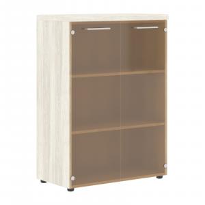 TORR Z TMC 85.2 Шкаф со стеклянными дверьми и топом 850x430x1203 /Сосна Эдмонт/