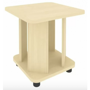 Столик журнальный С-СЖ-50 /500x500x500/Клён/