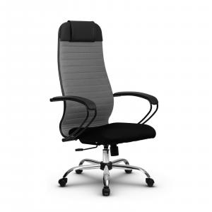 Кресло B 1b 21/К130, Основание 17833,ткань черный/серый,CH
