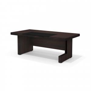 Сидней SD-200.1R Стол руководителя 200х100х75 /вишня Ойра/антрацит/