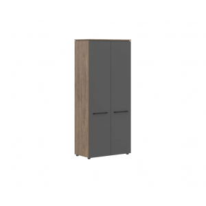 Гардероб Enio MCW 85  854x441x1956/Кария Пальмира/Антрацит/