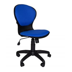 Кресло офисное Варна ВМ б/п,синяя, крестовина пластик