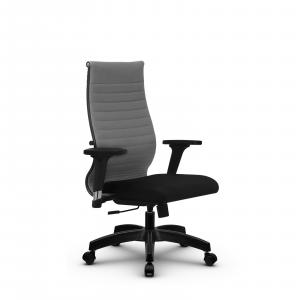 Кресло B 2b 19/2D Основание 17831,ткань черный/серый,PL