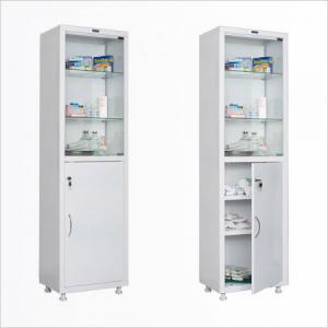 Набор мебели медицинской для оборудования кабинетов и палат: Шкаф МД 1 1650/SG