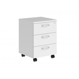 Тумба мобильная XMC-3D  465x450x634 мм/Белый/