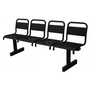 Секция разборная из 4-ти стульев /черная/