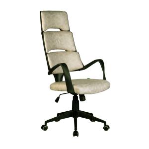 Кресло руководителя Chair SAKURA черный пластик/фьюжн сахара ткань