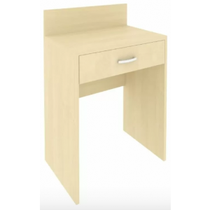 Столик туалетный с ящиком и бортиком С-СТЯ-60 /600x400x750/Клён/