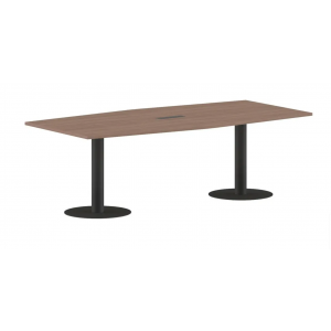 ПРГ-4 Стол для переговоров 2400x1200x750 мм /ясень шимо/антрацит/