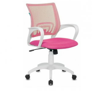 Кресло СН-W695N/SD/TW-13А  розовый сетка/ткань