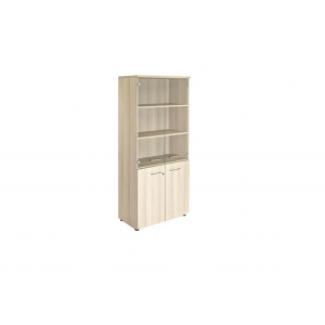 FERMO WOOD Шкаф комбинированный 72H002 800x420x1820/дуб светлый/