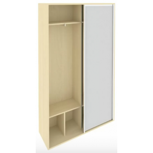 Прихожая-купе комбинированная С-ПК-39 /1200x390x2050/Клён/