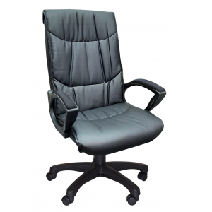 Кресло офисное Фортуна 5(6),к/з Атзек коричневый,крестовина пластик