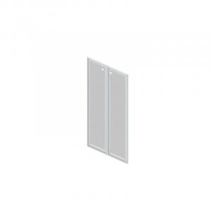 G-02 Двери стеклянные в рамке 800x20x1400 мм/стекло/