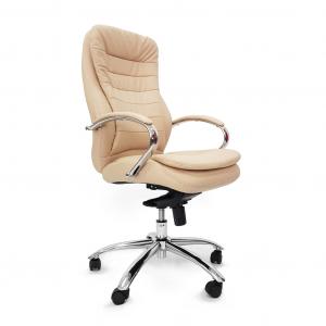 RT-330A Кресло для руководителя экокожа, бежевый