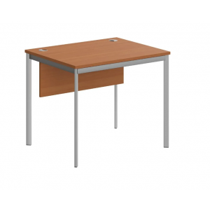 Стол прямой с фронтальной панелью СП-1SD  900x720x755 /Груша Ароза/Алюминий/