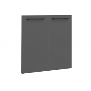 Комплект дверей низких Enio MLD 42-2  844x18x765/Антрацит/