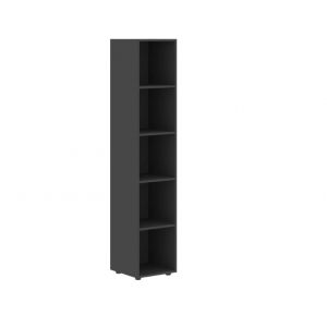 Стеллаж узкий высокий FHC 40  399x404x1965 /Черный графит/