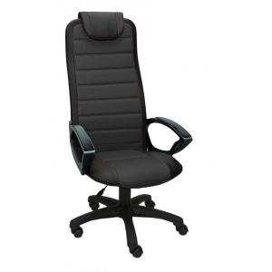 Кресло д/руководителя Элегант L5,ткань сетка,черный,крестовина пластик