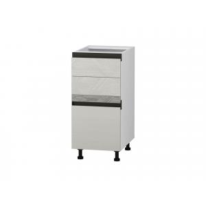 104.90.1 Стол с 3 ящиками (система Старт) 400х560х880