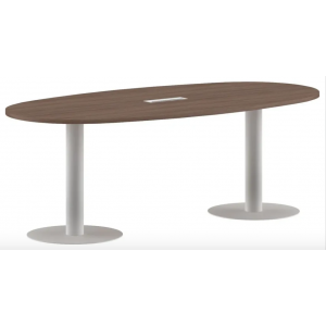 ПРГ-3 Стол для переговоров 2200x1100x750 /ясень шимо/белый/