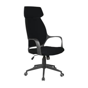 Кресло руководителя Chair 7272/пластик черный/ткань черный/крестовина пластик