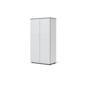 А-25 Шкаф средний закрытый 80*40*152 /светло-серый/