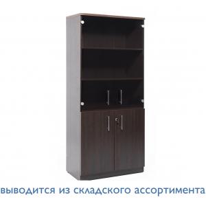 POS/SIR ШКАФ ДЛЯ БУМАГ /ТЕМНЫЙ ОРЕХ/ 131H130 V5V5_Графит