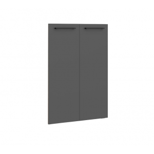 Комплект дверей средних Enio MMD 42-2  844x18x1132/Антрацит/