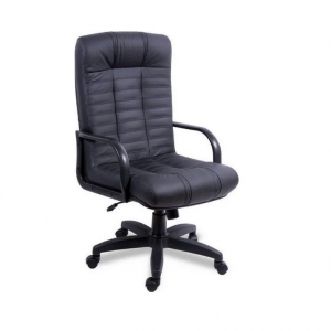 Кресло для руководителя АТЛАНТ СТАНДАРТ КОРОТКИЙ Кожа