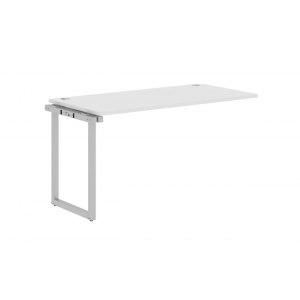 Промежуточный стол XQIST 1470  1400x700x750  /Белый/Алюминий/