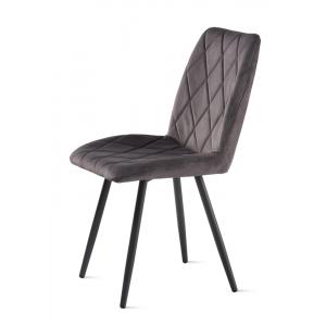 ОМЕГА стул (Текстиль CATALANA 07 (серый) Цвет каркаса Графит