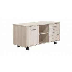 Приставка подкатная 72T001  1230x530x620 мм/Дуб светлый/