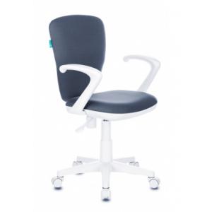 Кресло детское KD-W10AXSN /серый 26-25/ с подлокотниками