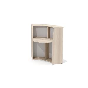 А-90 Стойка администратора 90*90*120/ясень шимо/светло-серый