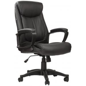 Кресло руководителя BRABIX EX-511, экокожа, черное, 530859