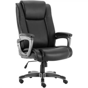 Кресло руководителя BRABIX PREMIUM Solid HD-005 рециклированная кожа,черное,531941