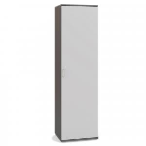S81-01.31С Шкаф 1 дверный для одежды 564*435*2175 /серый/51823